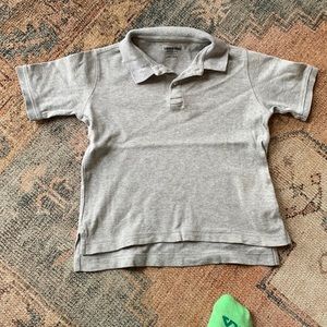 Lands End boys uniform polo, size M (5-6). EUC.